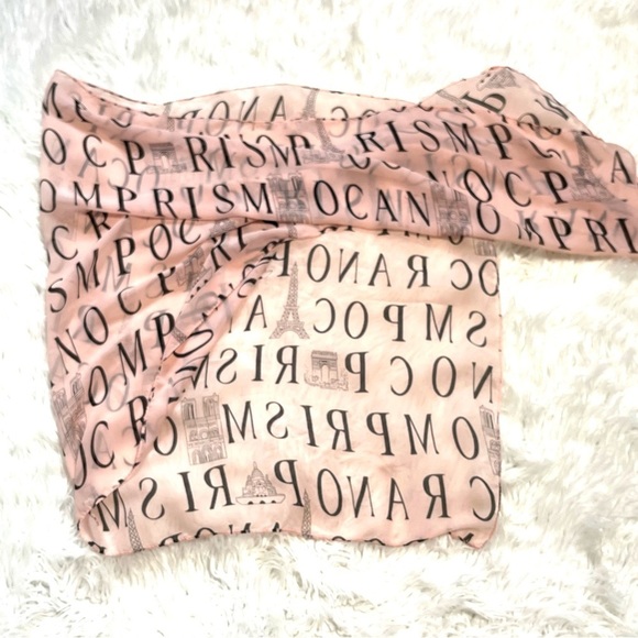 Parisian 100% Silk Scarf Made in Paris, France - Picture 7 of 8